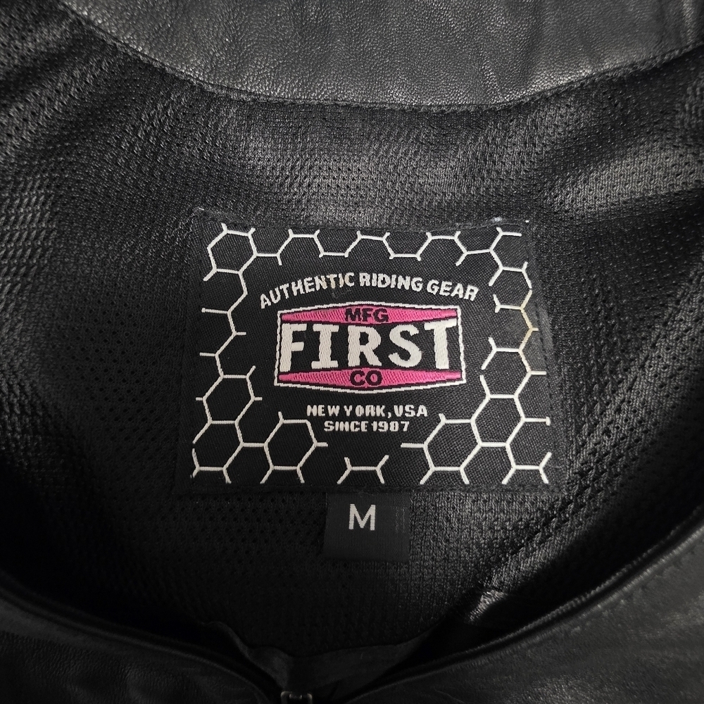 First Manufacturing Savannah Women's Motorcycle Vest Med - Picture 10 of 11